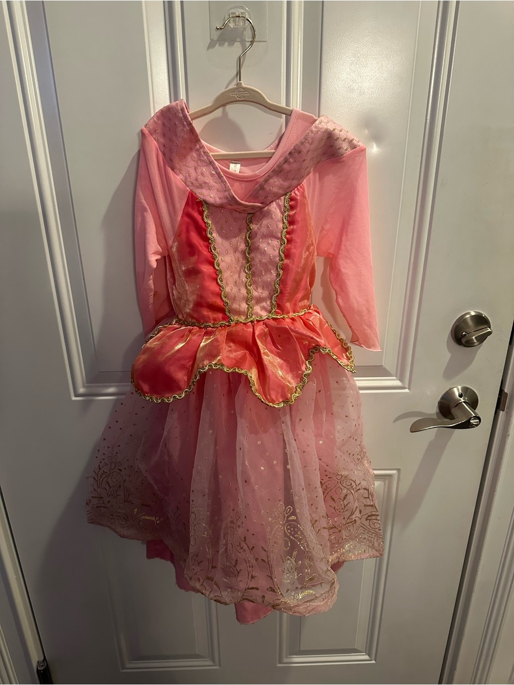Disney’s Sleeping Beauty Pink Princess Tulle Kids Costume Dress